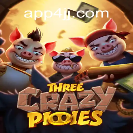 ThreeCrazyPiggies: Um Jogo de Aventura Excitante Disponível em 4JJ.com